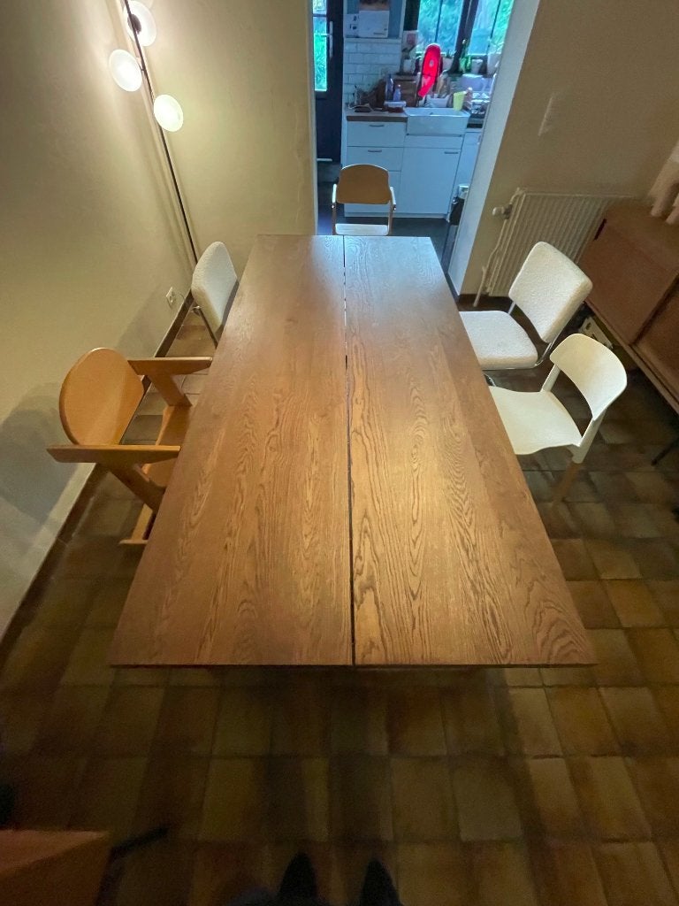 MÖRBYLÅNGA - Table Ikea, 100 à 150 cm, Enlèvement, Utilisé, Chêne