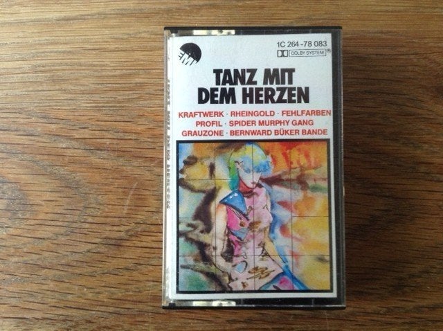 muziekcassette tanz mit dem herzen, Cd's en Dvd's, Ophalen of Verzenden, Pop, 1 bandje, Origineel