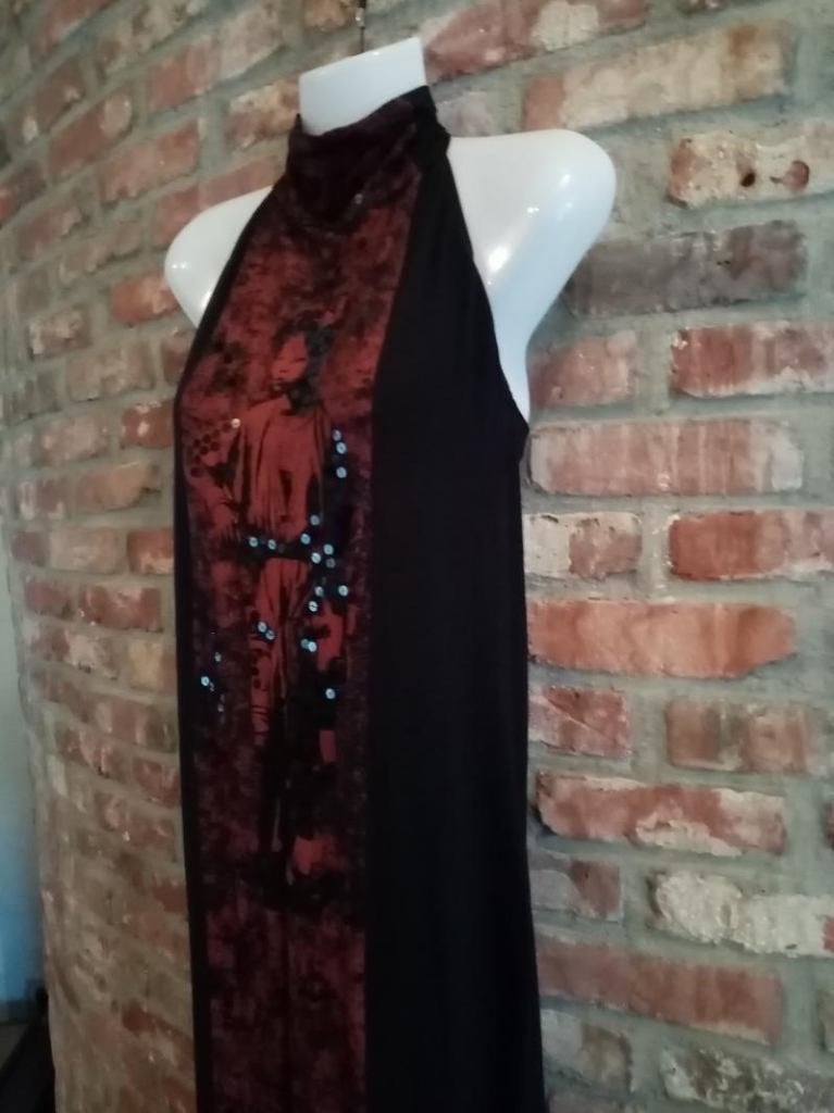 prachtige lange coctailjurk avondjurk Japanse Geisha 36/38, Kleding | Dames, Gelegenheidskleding, Nieuw, Cocktailjurk, Ophalen of Verzenden