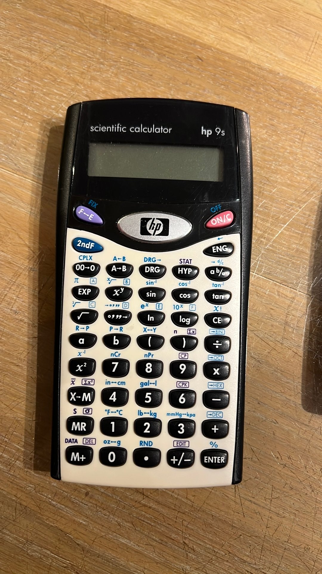 Texas instruments scientific calculator hp 9s, Diversen, Rekenmachines, Verzenden, Zo goed als nieuw