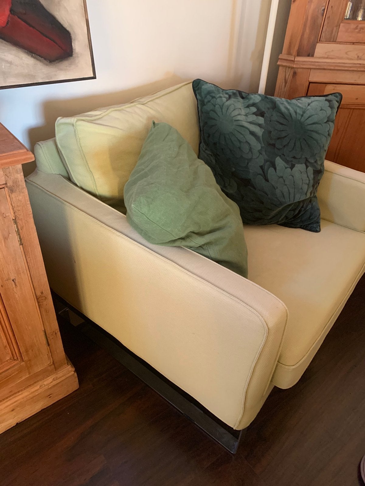 Ikea Melby 1 zits zetel, Ophalen, Gebruikt, Eenpersoons, Minder dan 75 cm