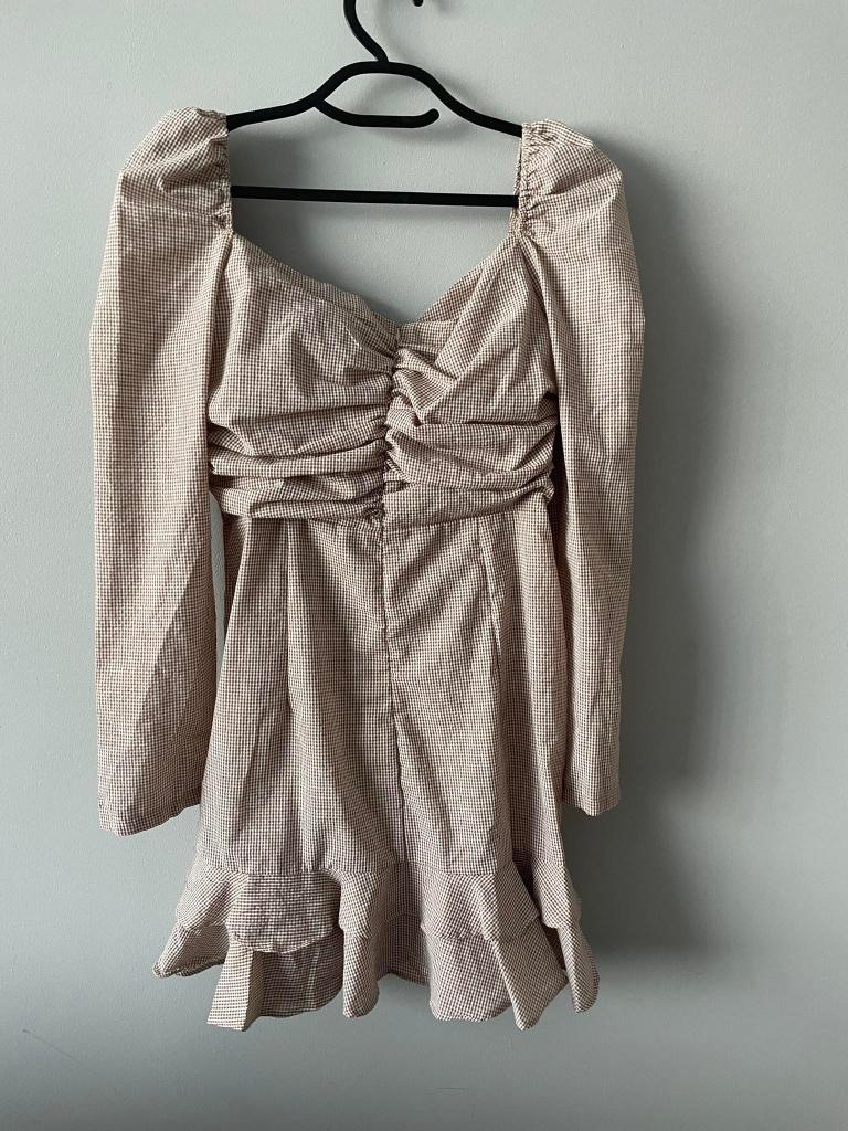 Nieuw ZAFUL jurk bruin. beige M, Kleding | Dames, Jurken, Beige, Nieuw, Ophalen of Verzenden, ZAFUL