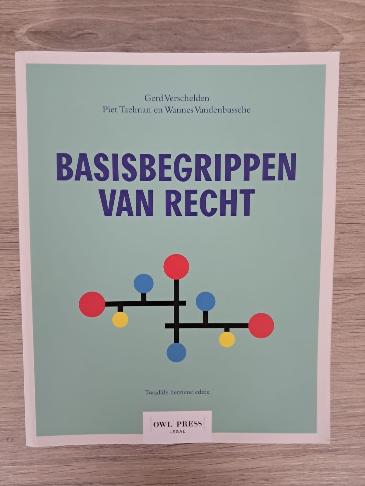 Basisbegrippen van recht - 1ste bachelor rechten Ugent, Boeken, Ophalen of Verzenden