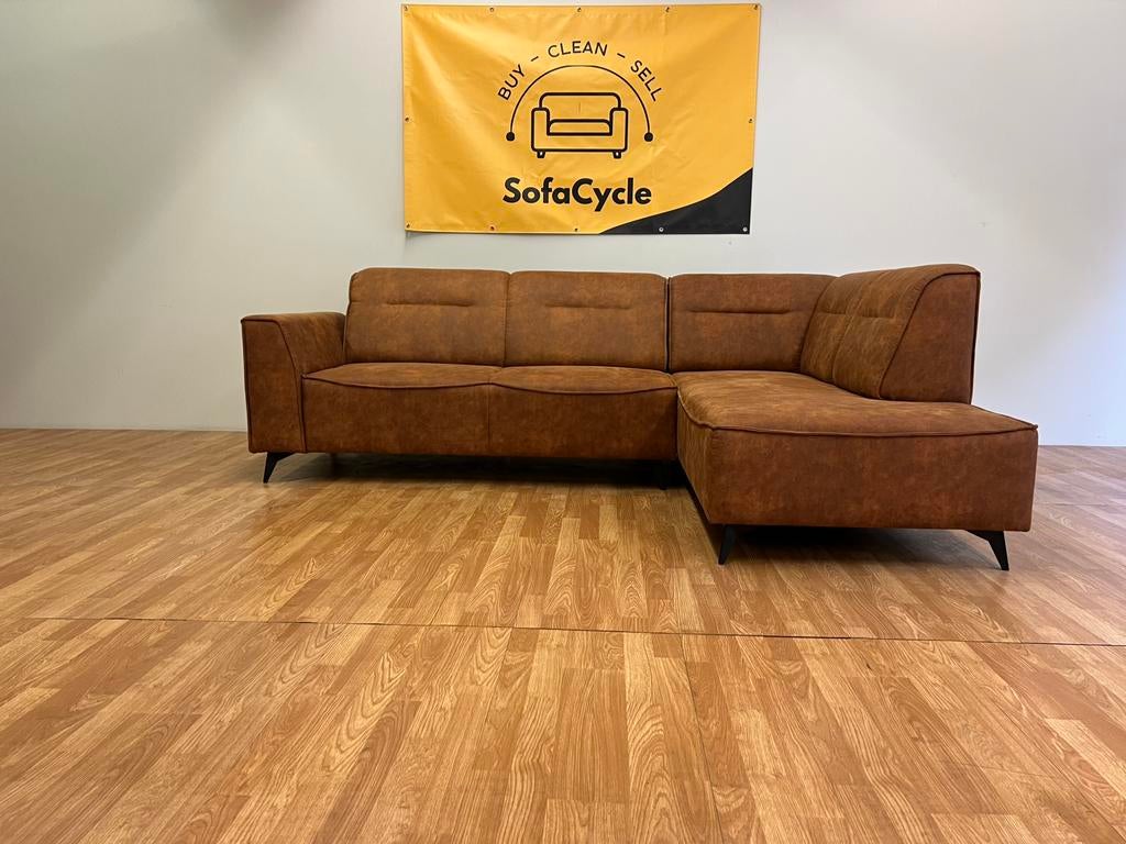 CHAISE D'ANGLE COGNAC ÉTAT NEUF/SOFACYCLE/LIVRAISON, Enlèvement ou Envoi