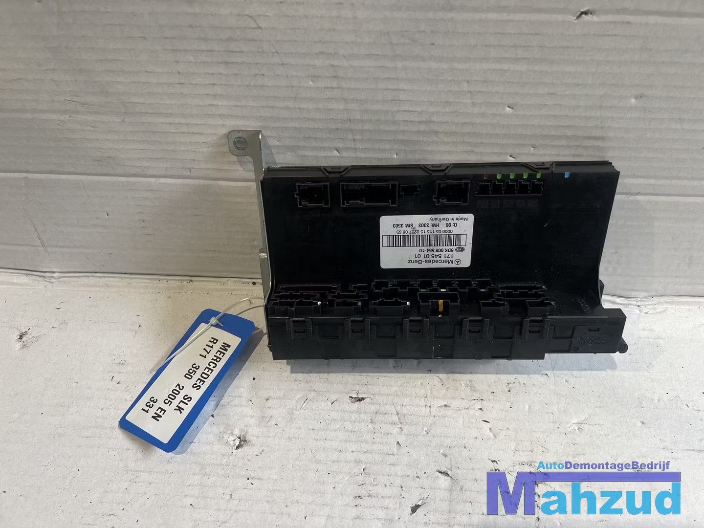 MERCEDES SLK R171 bcm sam module 1715450101 2005-2011, Mercedes-Benz AG, Mercedes-Benz, Utilisé, Mercedesstrasse 120
70372  Stuttgart, DE