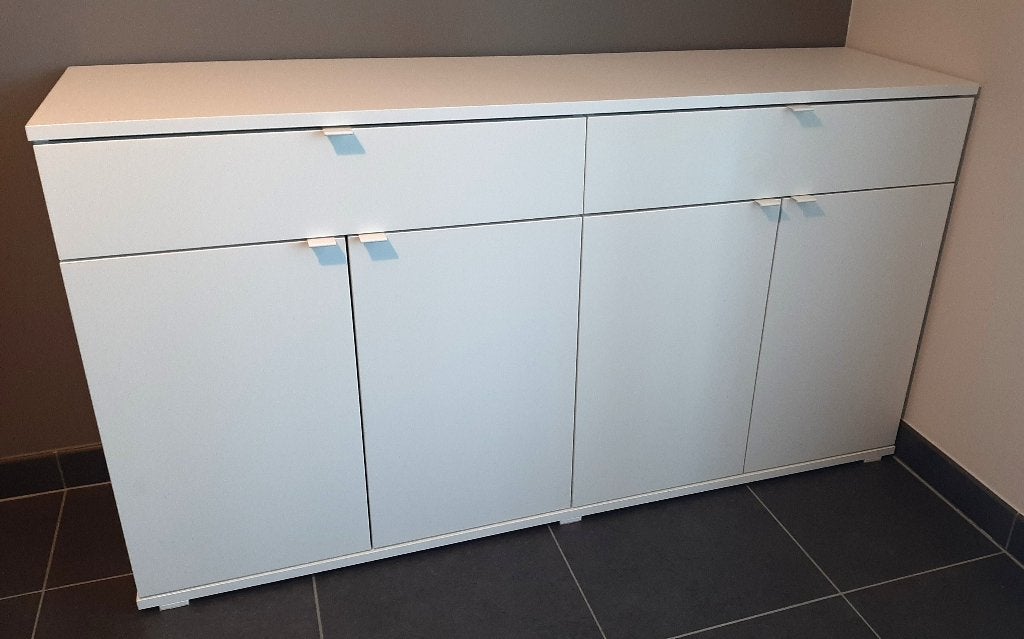 Buffet IKEA VIHALS (blanc), 25 à 50 cm, Avec tablette(s), Moins de 100 cm, 100 à 150 cm
