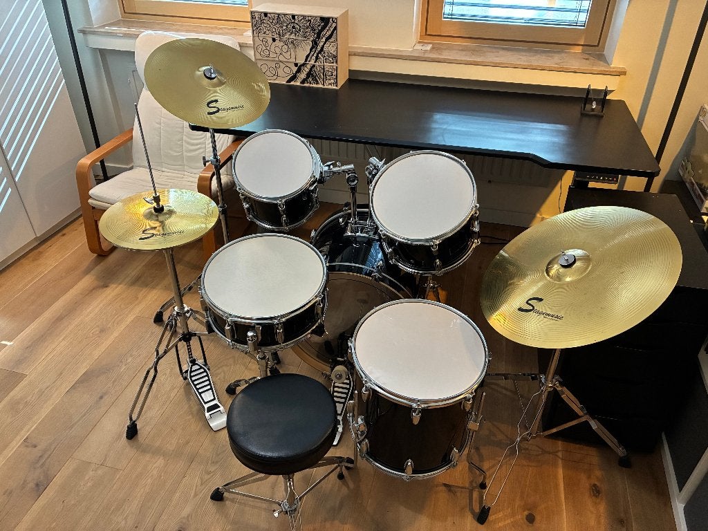 Drums set Fame 250€, Musique & Instruments, Enlèvement, Utilisé, Autres marques