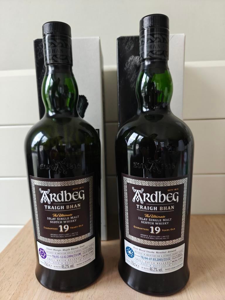 Ardbeg Traigh ban batch 4&5, Ophalen