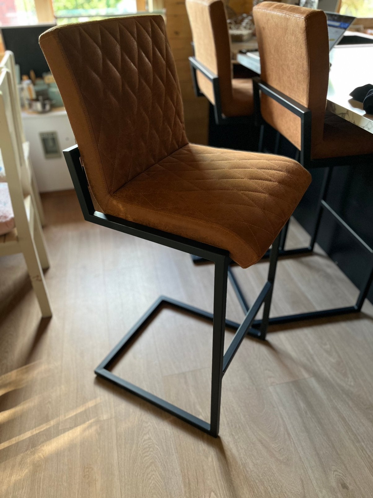 Prachtige barstoelen, Huis en Inrichting, Barkrukken, 4 krukken, Ophalen, Gebruikt