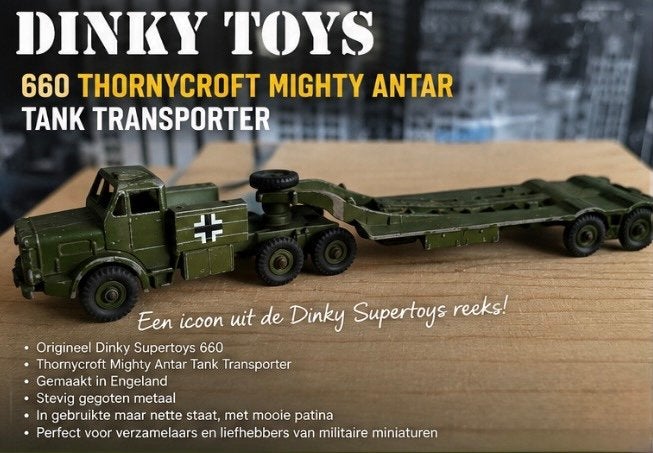 Jouets Dinky, Enlèvement ou Envoi, Utilisé, Tank