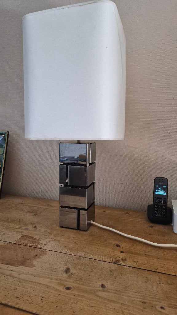Vintage Curtis Jere "Building" lampe - années '70, Enlèvement, Utilisé, Vintage