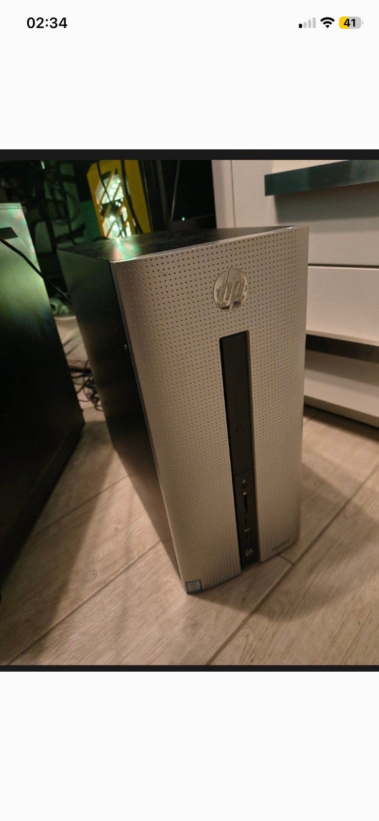 Gaming pc hp, Ophalen, Zo goed als nieuw, 120 GB