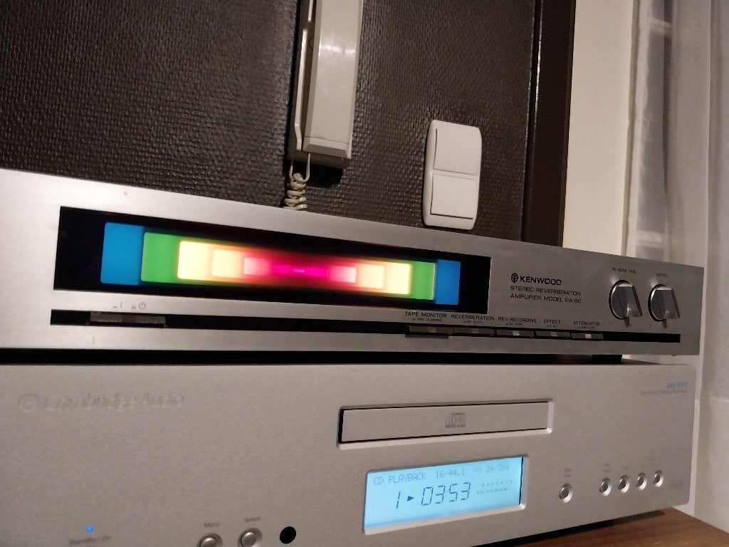 Kenwood RA-80 Reverberation Amplifier (1980-82), Enlèvement, Utilisé, Autres systèmes, Autres marques
