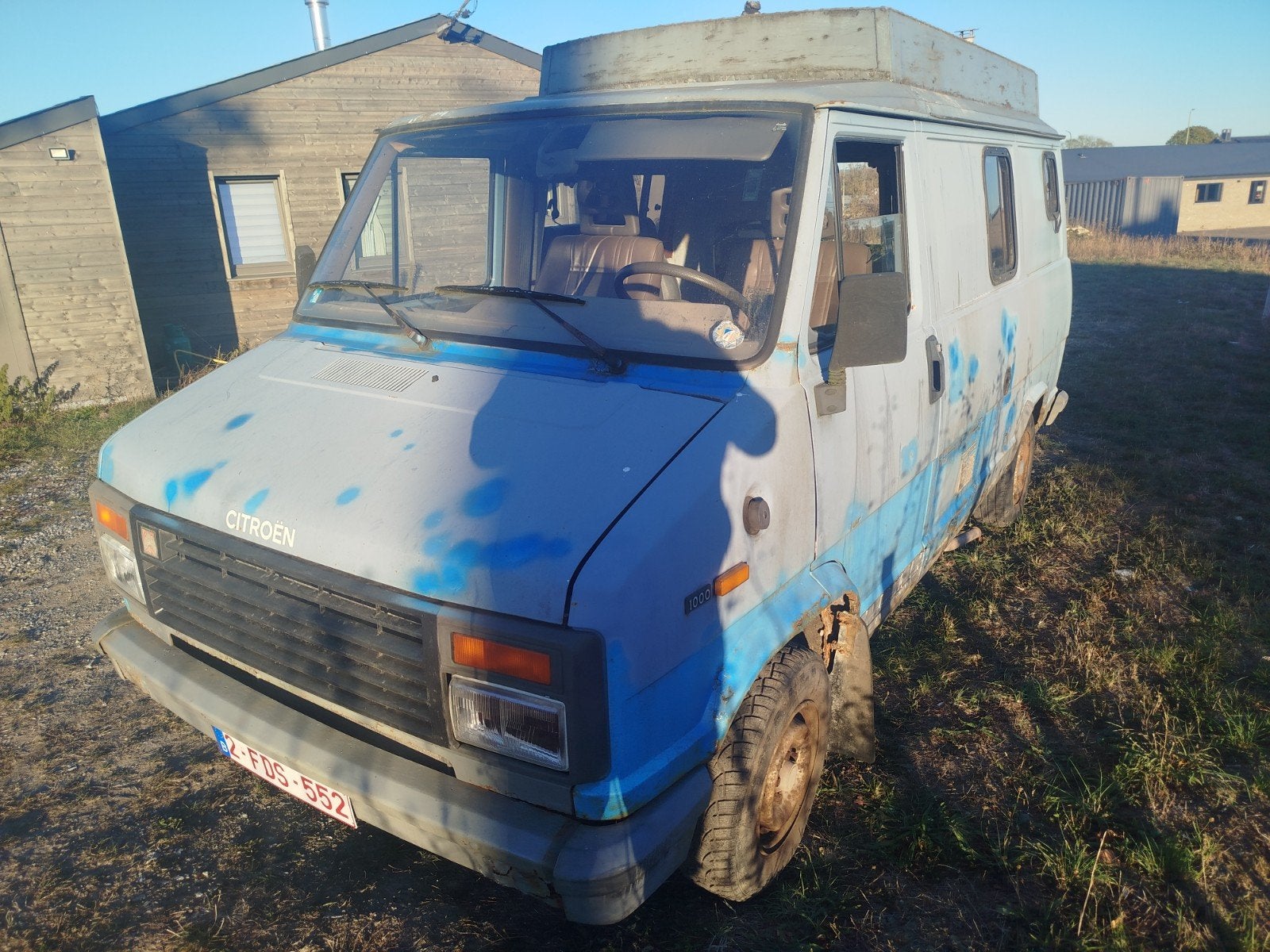 Citroen c25E ancêtre 
1988 
156.000klm 
Essence monté au gaz, Autos, Achat, Autre, Particulier, Essence
