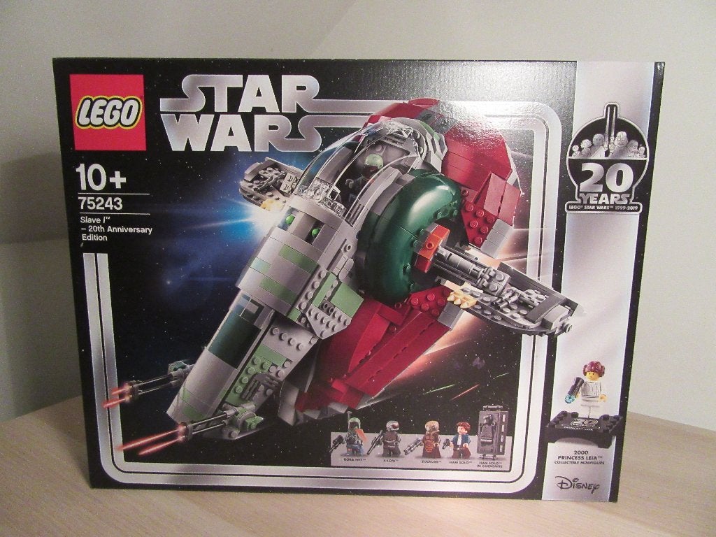 Lego Star Wars 75243 - Slave I 20th anniversary edition, Neuf, Lego, Ensemble complet, Pièces supplémentaires incluses