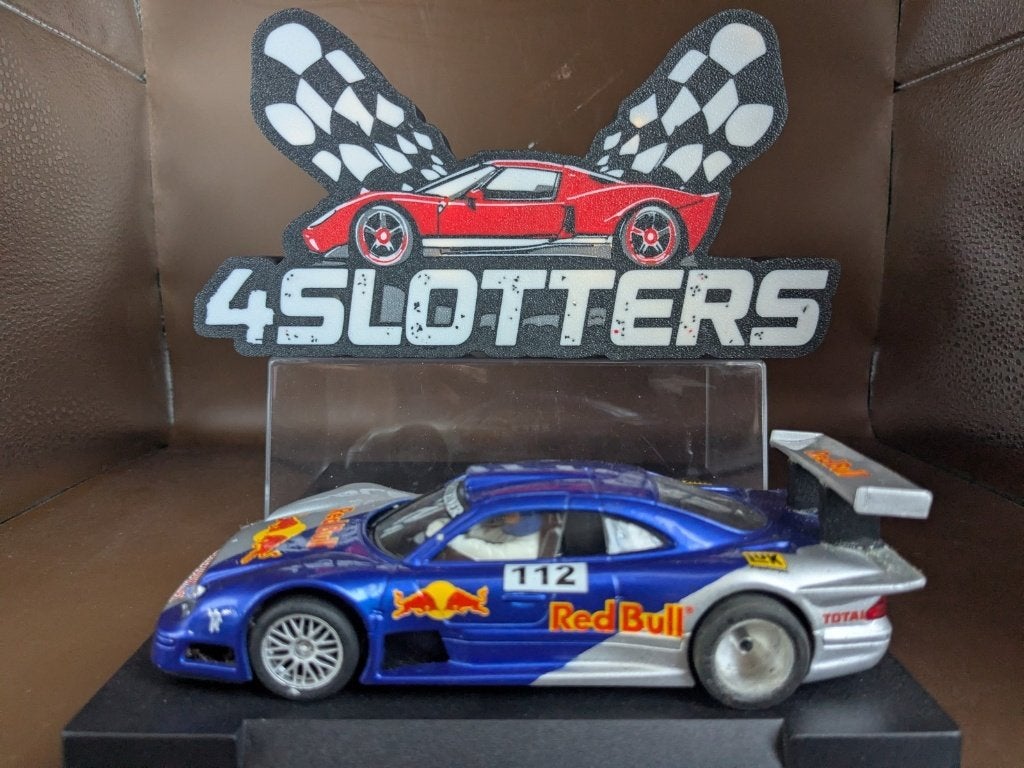 Ninco Mercedes CLK GTR Customised Red Bull*USED*, Enlèvement ou Envoi