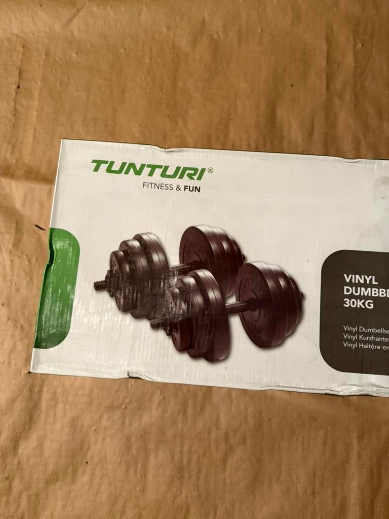 Tunturi Dumbbelset, Sport en Fitness, Ophalen, Zo goed als nieuw