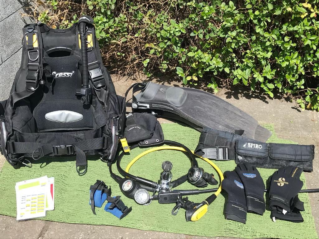 Duikuitristing, Watersport en Boten, Ophalen, Zo goed als nieuw, Zwem- of Duikvliezen