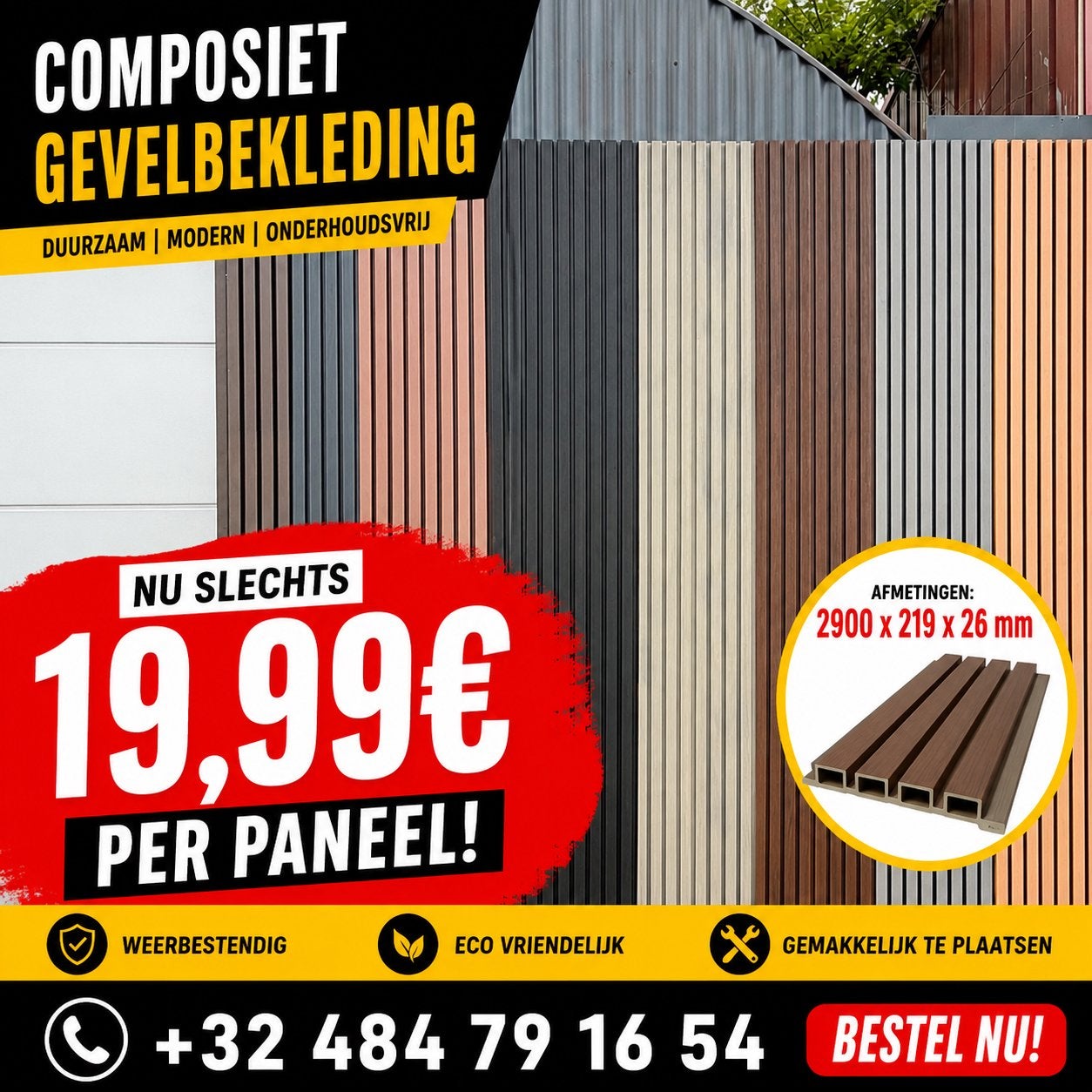 GEVEL PANELEN, Tickets & Billets, Réductions & Chèques cadeaux