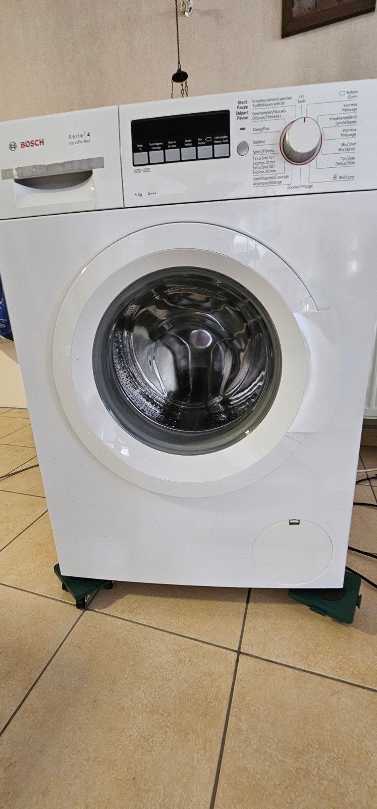 Bosch Wasmachine Serie 4 VarioPerfect, Enlèvement, Chargeur frontal