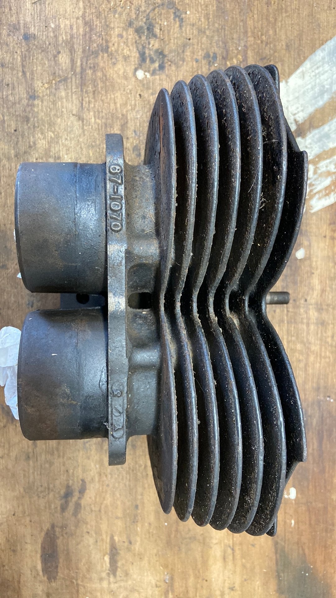 BSA A7 500cc cilinder barrel, Motoren, Ophalen, Gebruikt