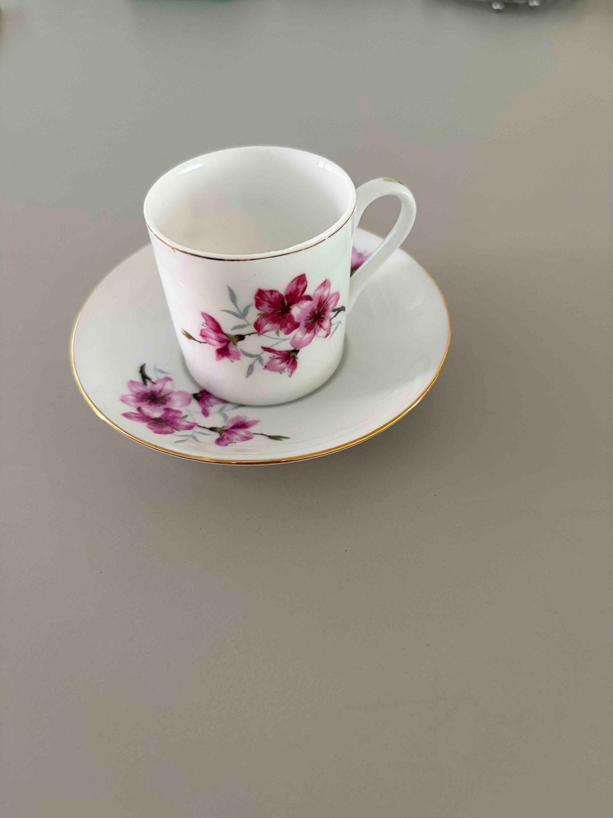 Éen porseleinen koffietasje Chinees porselein, Collections, Porcelaine, Cristal & Couverts, Enlèvement, Comme neuf, Porcelaine