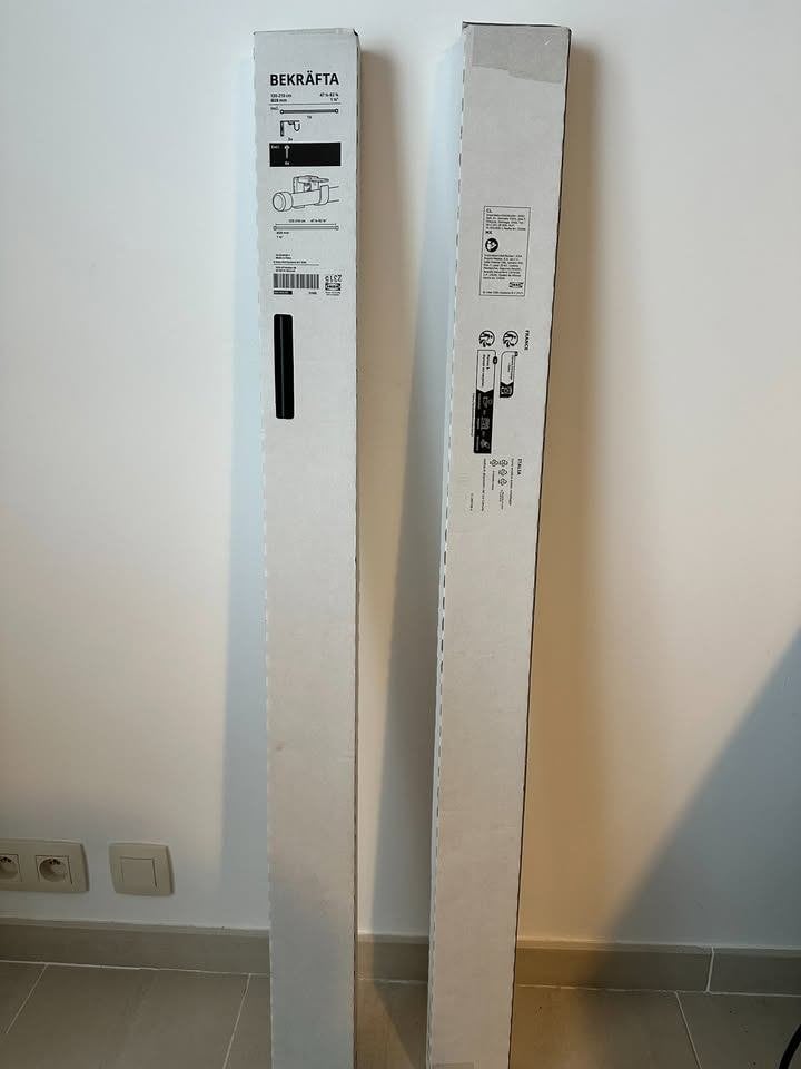 2 bekrafta Ikea 28 mm 120-210 cm, Maison & Meubles, Ameublement | Rideaux & Stores à lamelles, Neuf, Rideau, IKEA, Enlèvement