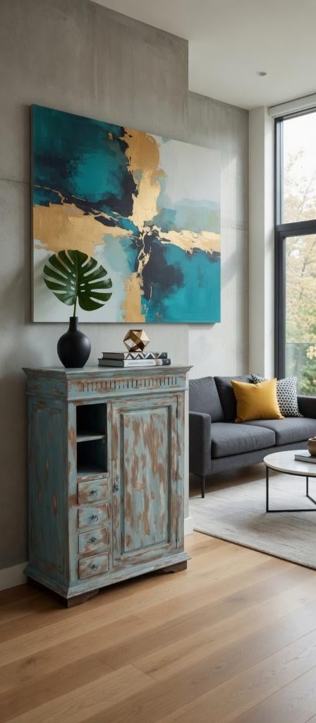 Armoire India Ibiza, Maison & Meubles, Armoires | Autre, Comme neuf, Enlèvement ou Envoi