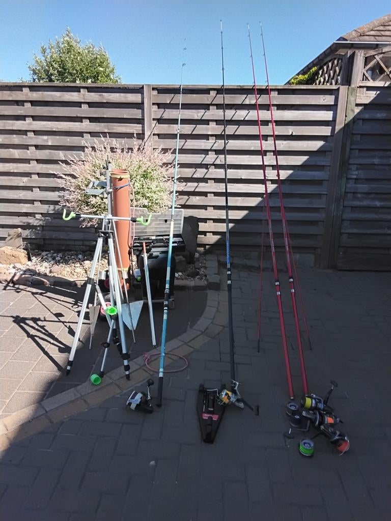 Hengelsport,zeehengels, Watersport en Boten, Ophalen