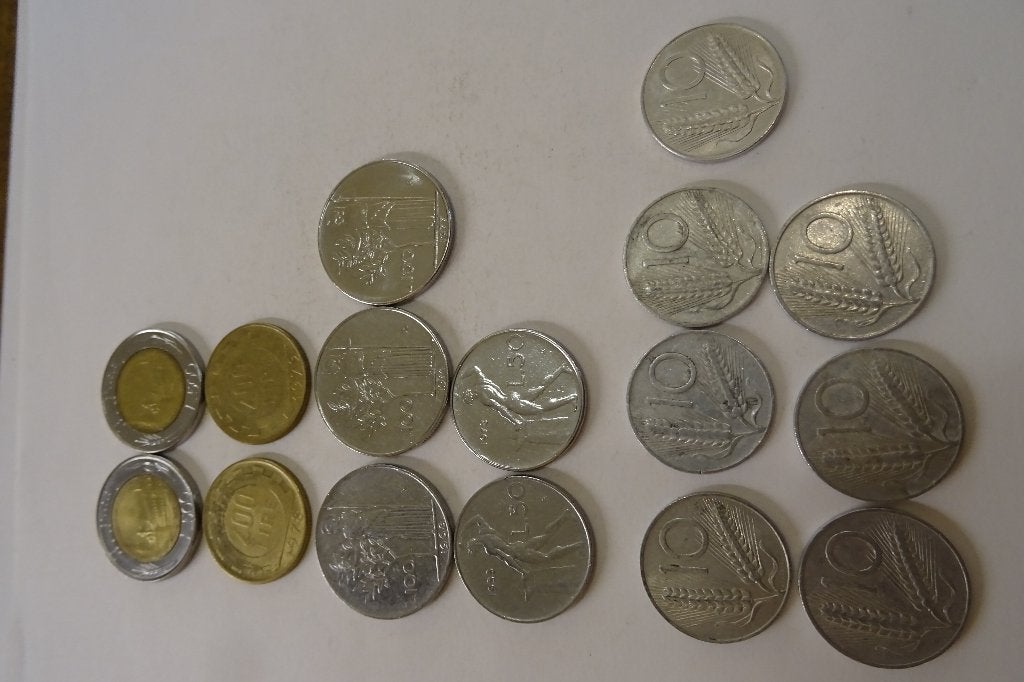 Italiaanse Lire, Postzegels en Munten, Ophalen of Verzenden, Italië, Setje
