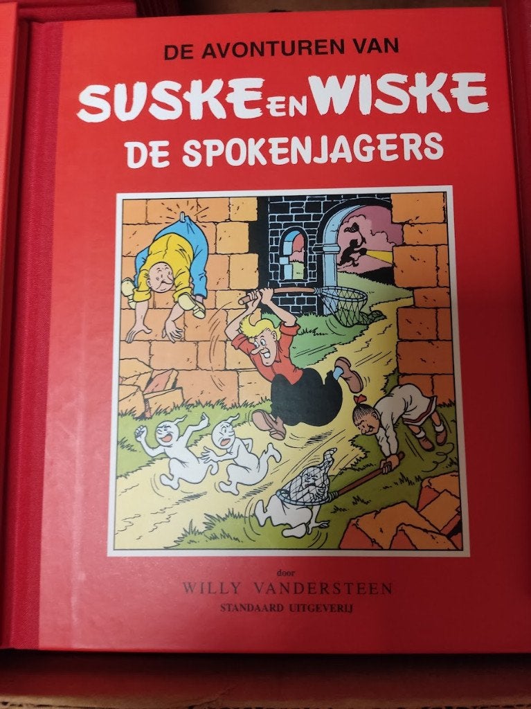 Suske en Wiske klassiek rode reeks 1-59, Boeken, Ophalen, Complete serie of reeks, Zo goed als nieuw, Studio Vandersteen