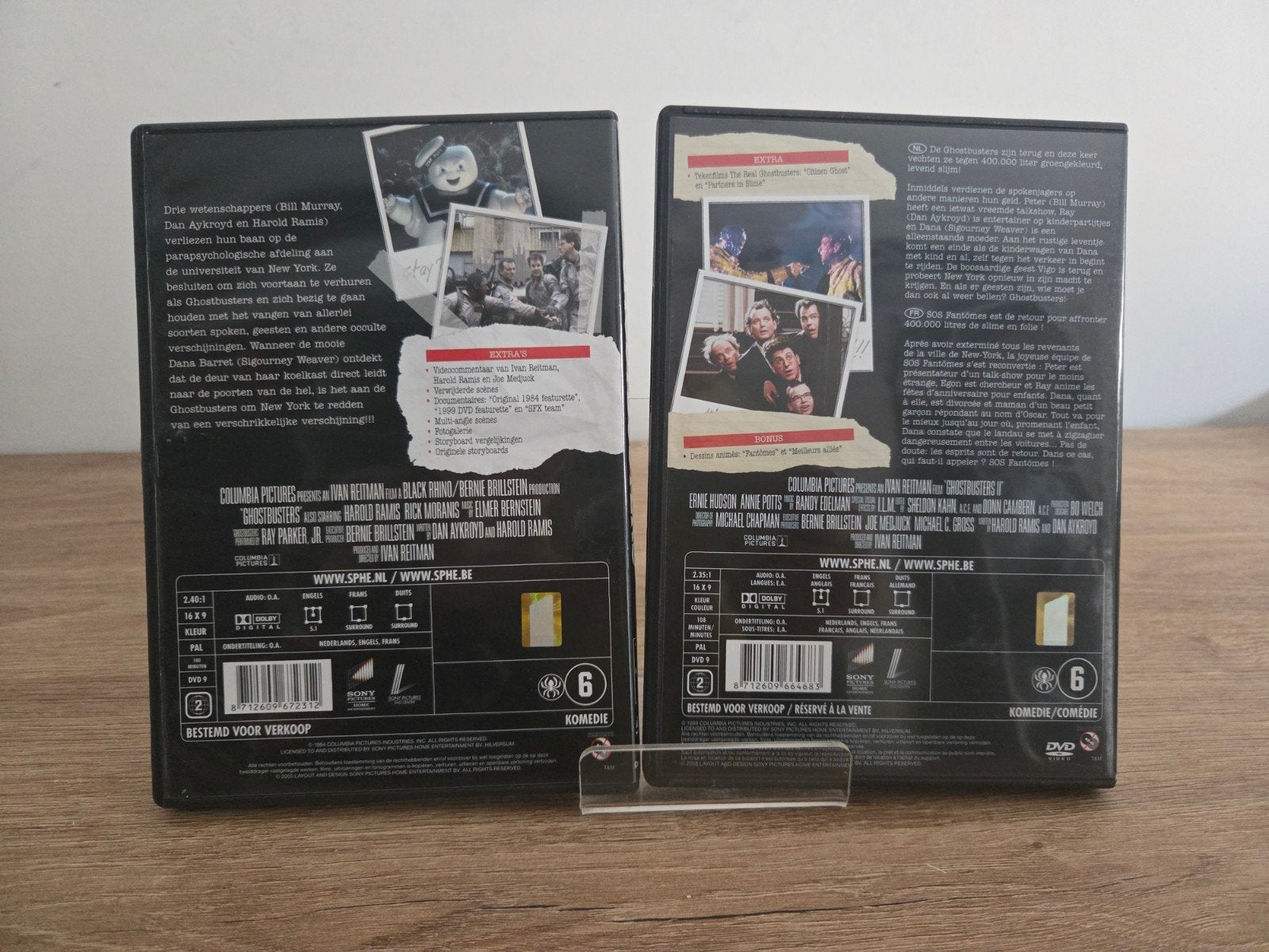 Ghostbusters - SOS Fantômes 1 et 2, Enlèvement ou Envoi, Matériel bonus, Néerlandais, Néerlandais