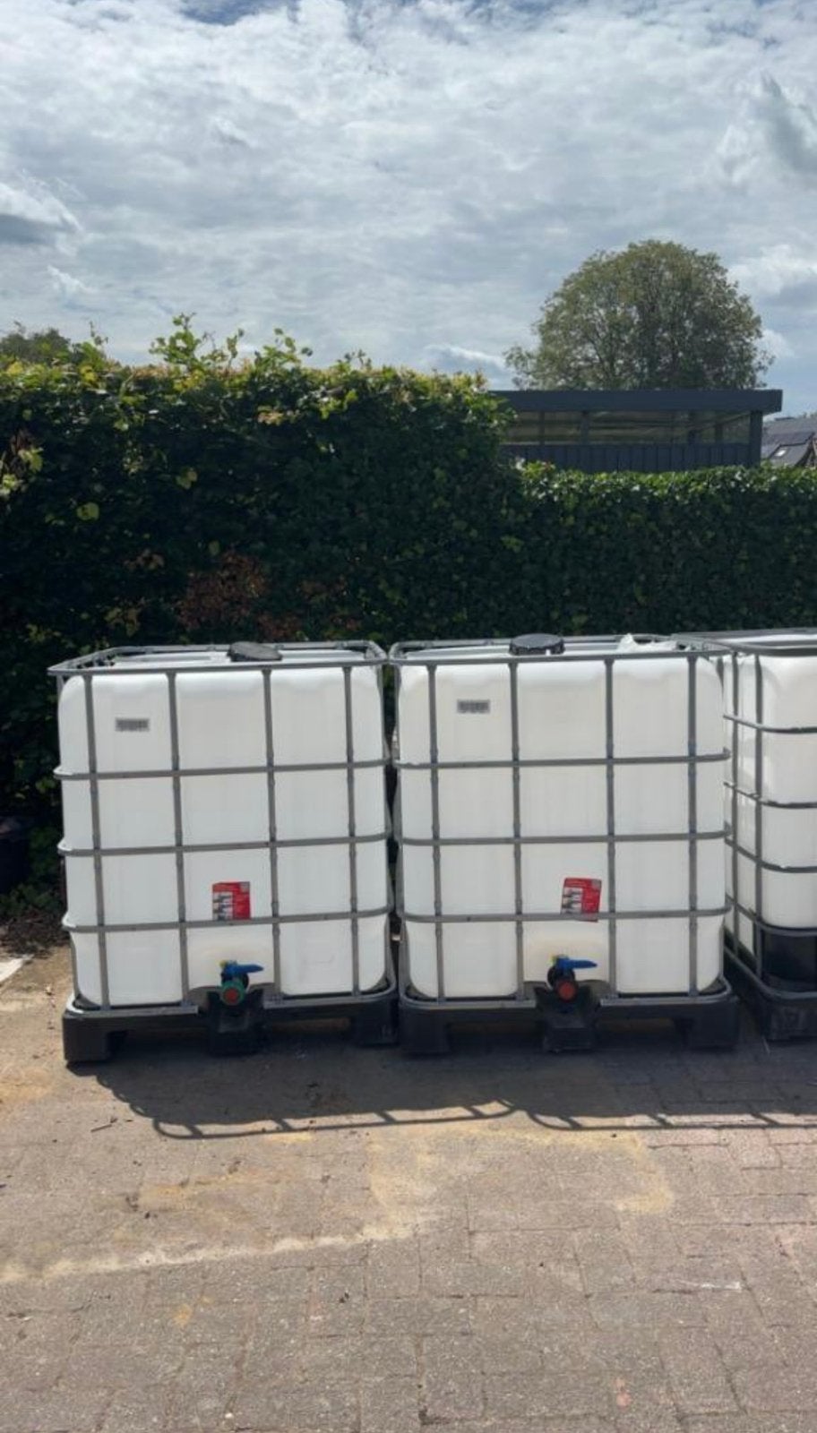 Ibc watertonnen nieuw, 150 litres ou plus, Comme neuf, Synthétique, Enlèvement