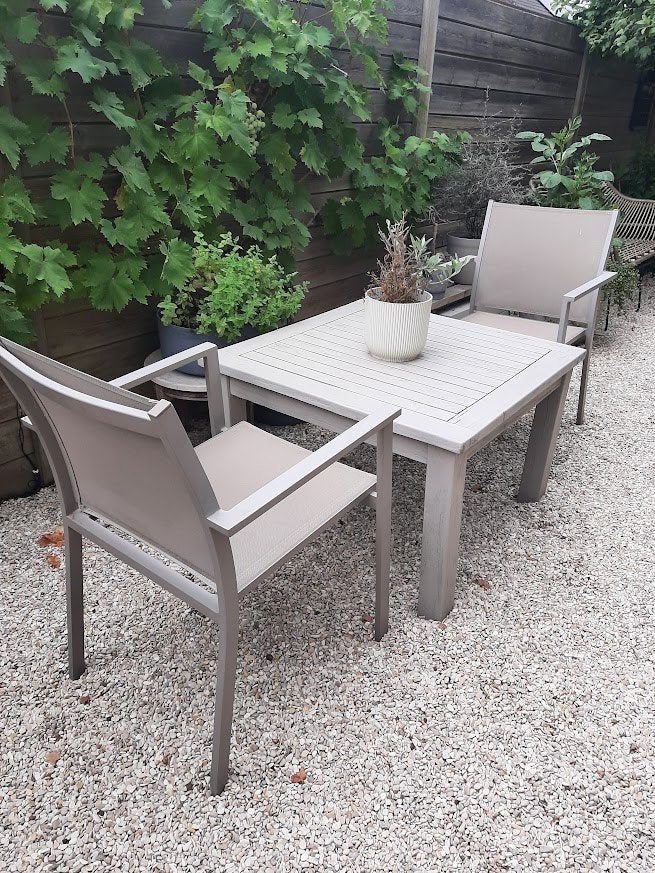 set tafel en 2 stoelen, Tuin en Terras, Ophalen