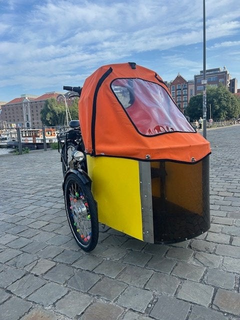 Bakfiets Nihola Family, Autres marques, Électrique, Frein à tambour, Comme neuf