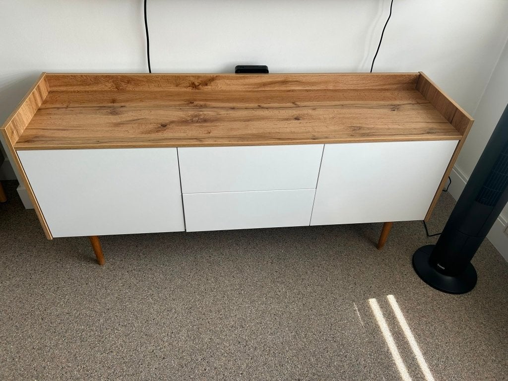 Tv kast, Ophalen, Overige materialen, 100 tot 150 cm, Zo goed als nieuw