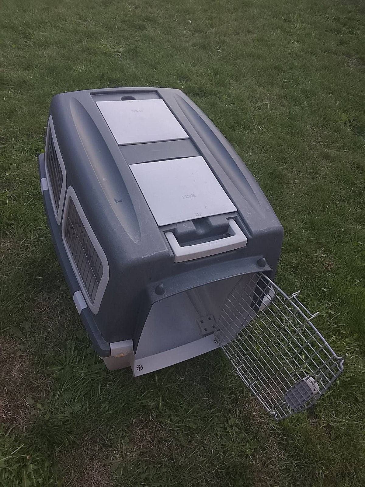 Transportbox/ bench/ kooi, Animaux & Accessoires, Boîtes de transport, Enlèvement, Utilisé