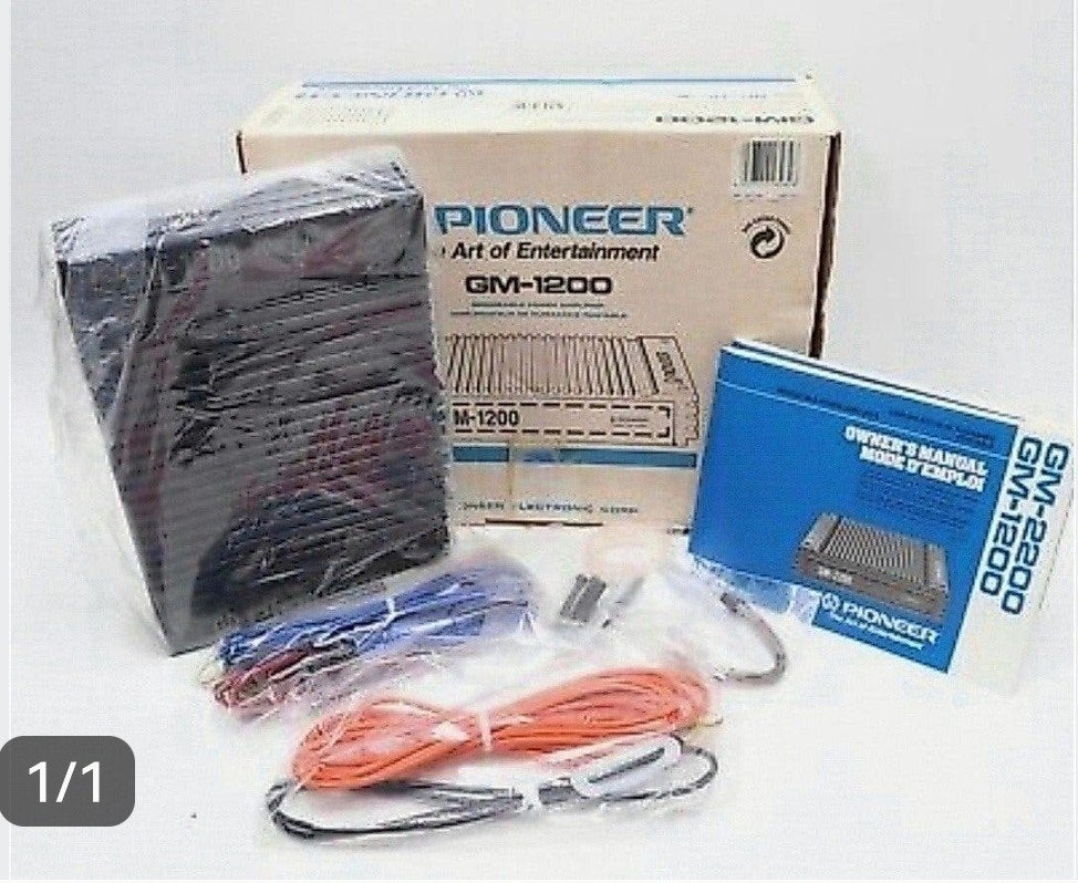 Pioneer GM-1200 NOS !!!!, Ophalen of Verzenden, Nieuw