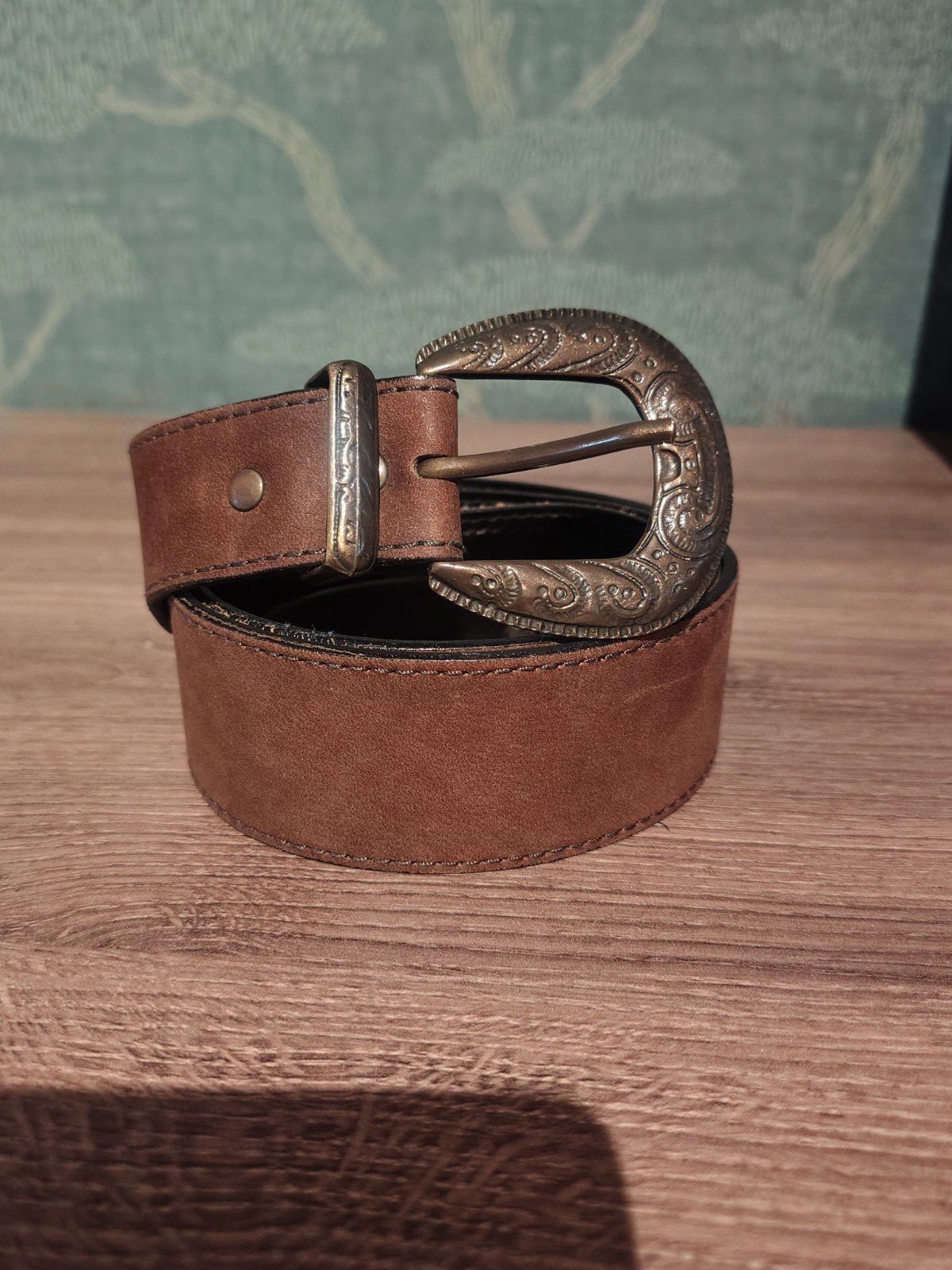 Vintage Design Jobis Leren Western Riem – Maat 44 (85/90 cm), Kleding | Dames, Ophalen of Verzenden