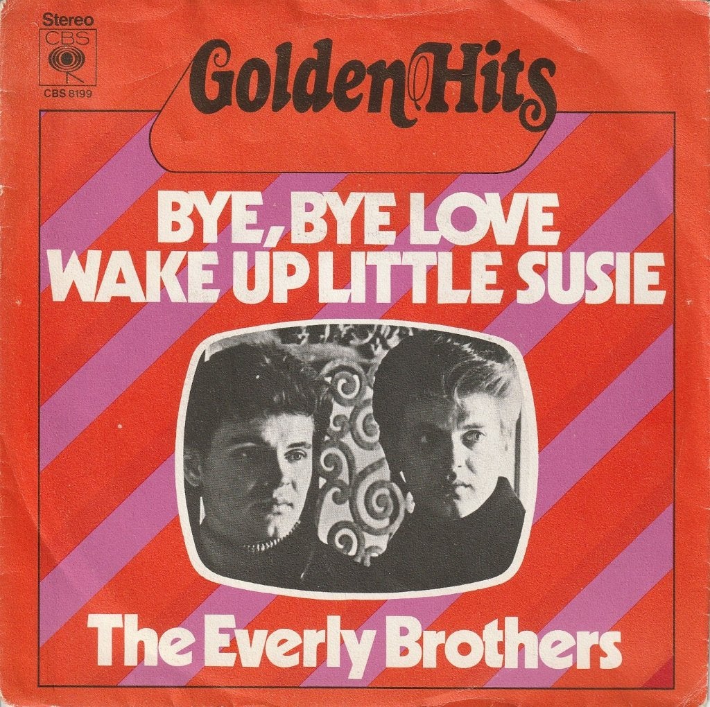 Everly Brothers - Bye, bye love / Wake up little Susie, CD & DVD, Vinyles Singles, Avant 1960, Single, 7 pouces, Country et Western