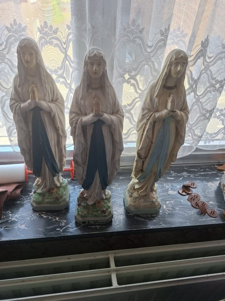 Maria beelden, Antiek en Kunst, Antiek | Religieuze voorwerpen, Ophalen