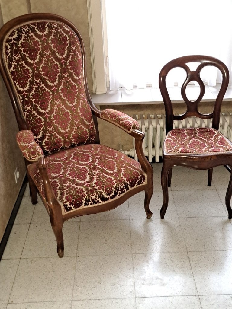 Fauteuil et chaise idéals pour le rembourrage., Enlèvement