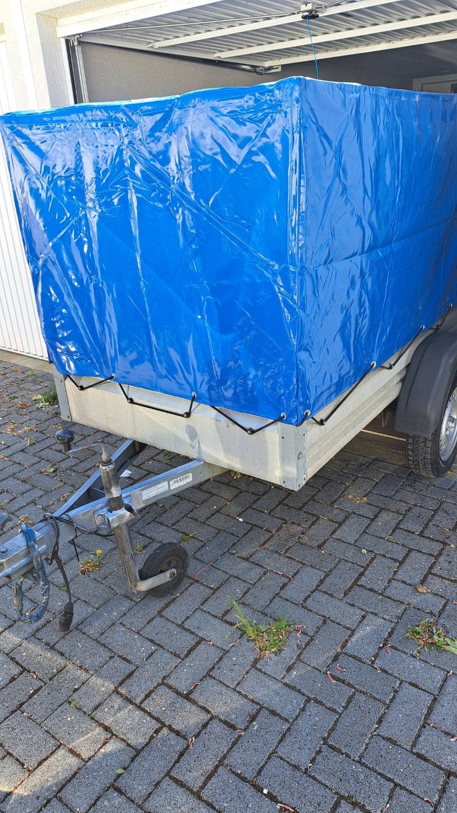 Aanhanger 2 meter lang, Ophalen