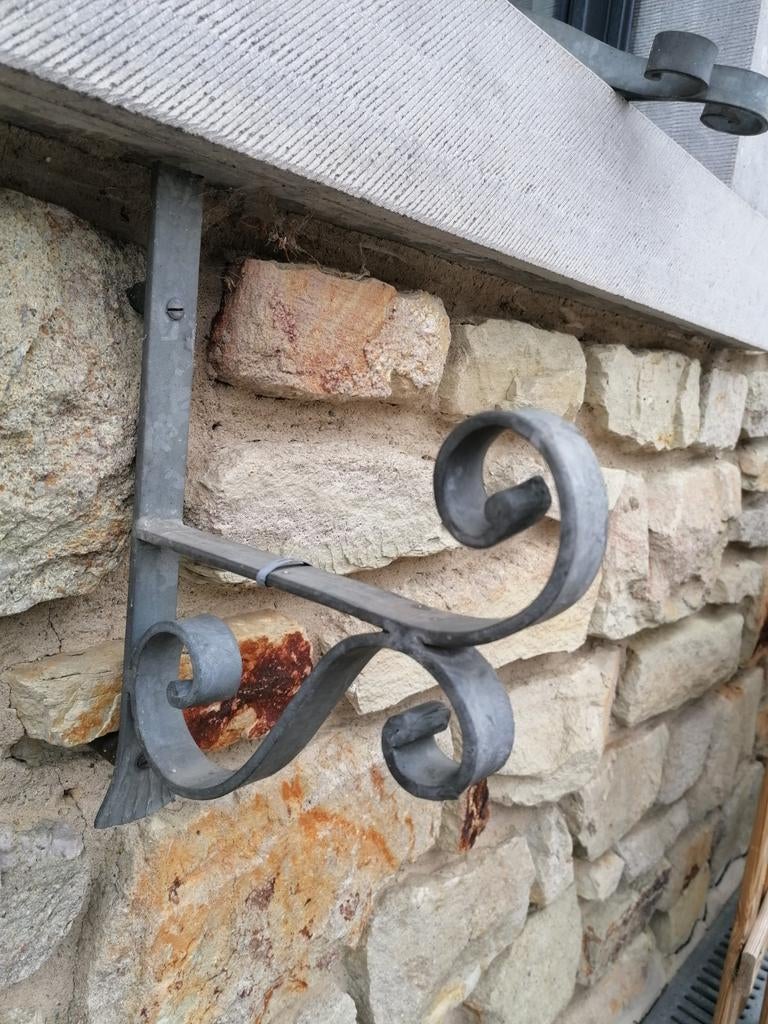Support bac à fleurs, Ophalen