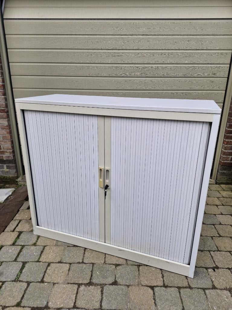 Metalen Roldeurkast - Ahrend - Te koop - Topprijs!, Ophalen, 100 tot 150 cm, 100 tot 150 cm, Zo goed als nieuw