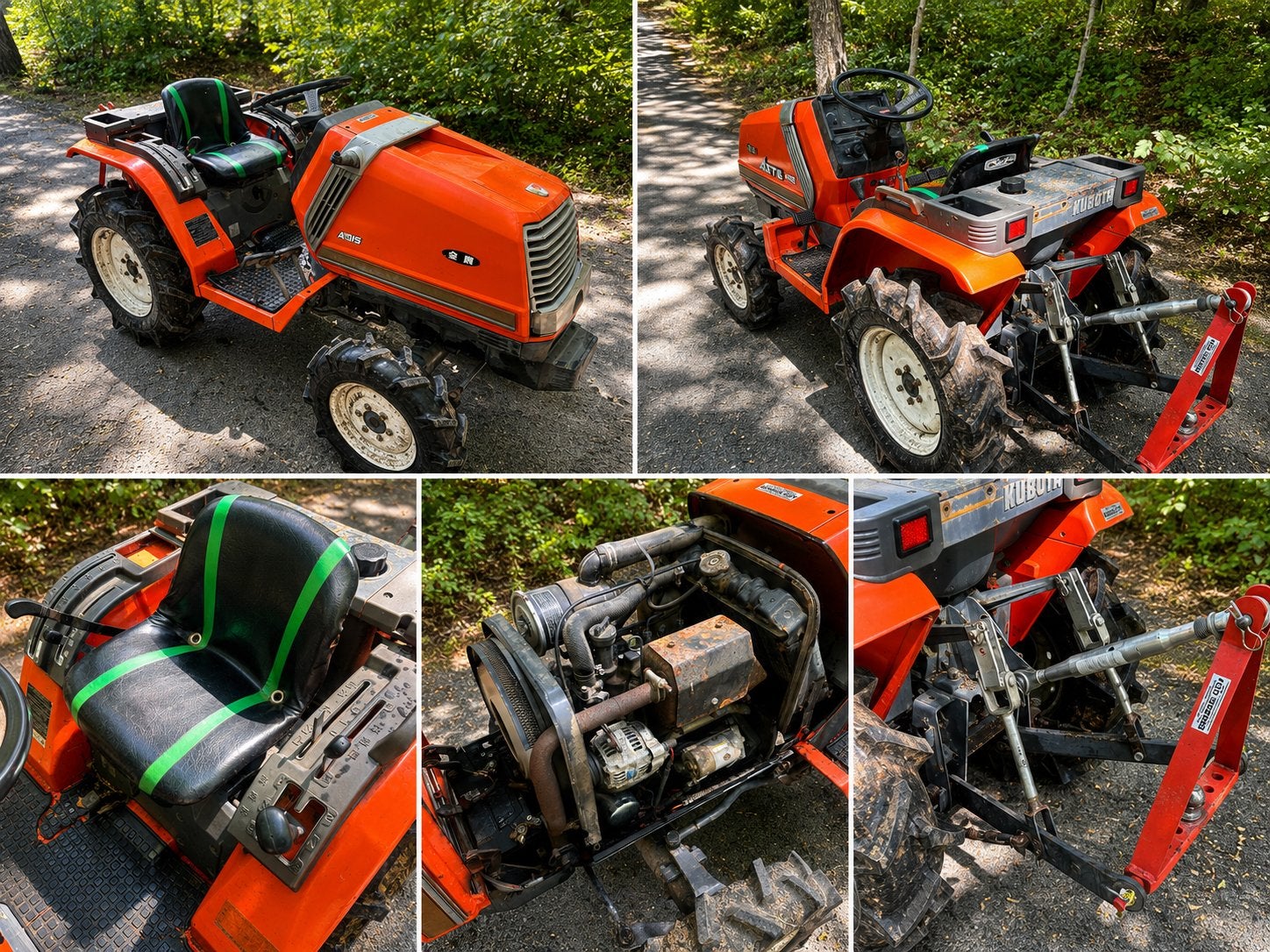 Kubota A15 4x4, Enlèvement, Utilisé, Jusqu'à 80 ch, Autres marques