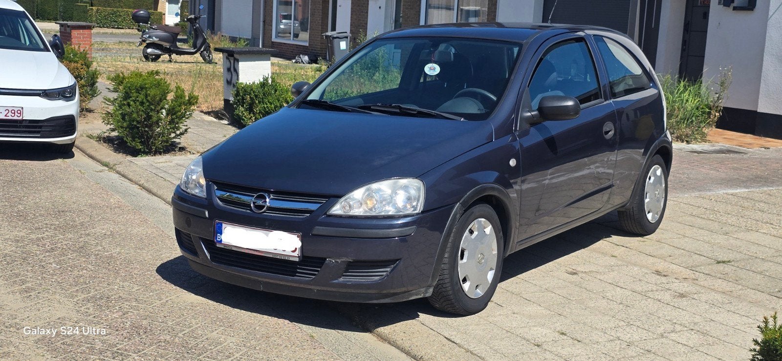 ️Gekeurd️ Opel Corsa 1.2 i met 165000 km, Euro4, Auto's, Blauw, 5 deurs, Particulier, Euro 4