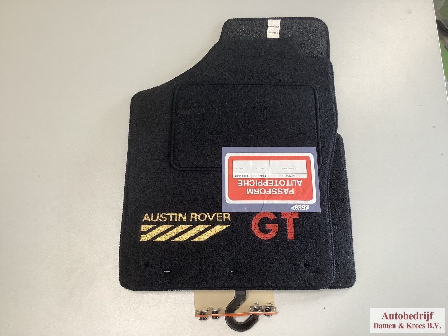 Mattenset complete set 4 stuks Austin metro GT zwart stof Z-, Neuf, Austin, -, -