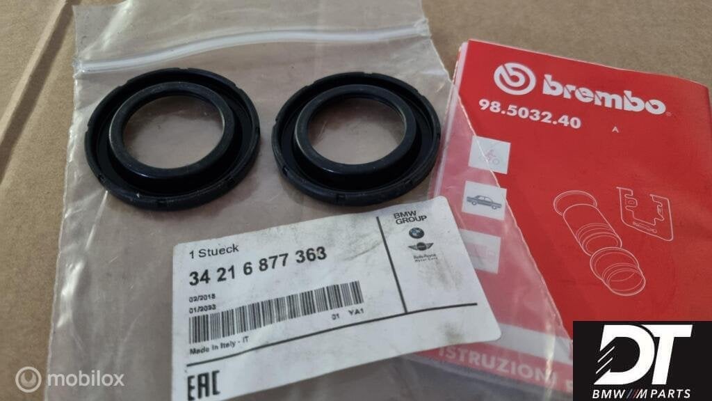 Remklauw revisie set BMW 1-serie F20 F21 Brembo 34216877363, Autos : Pièces & Accessoires, Neuf, Enlèvement ou Envoi, BMW, BMW