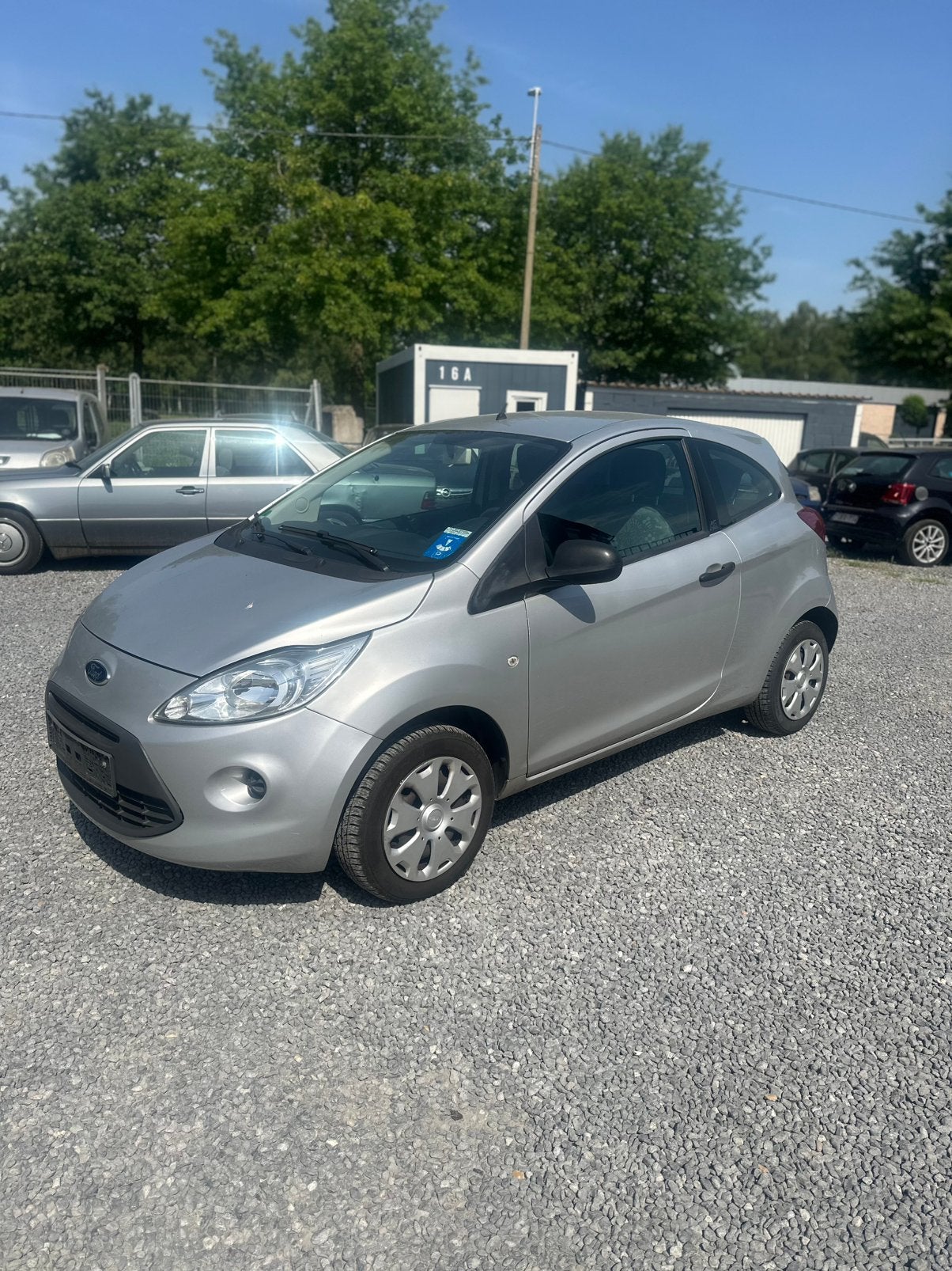 Ford Ka 1.2 i Airco, Voorwielaandrijving, Euro 5, Stof, Zwart